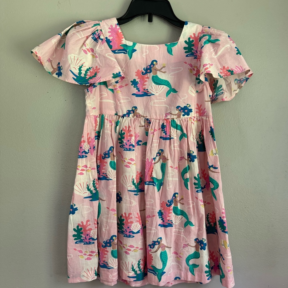 Mini Boden Flutter Sleeve Mermaid Dress - size 6